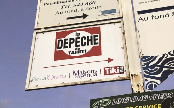 La Dépêche de Tahiti fait son retour sur le web