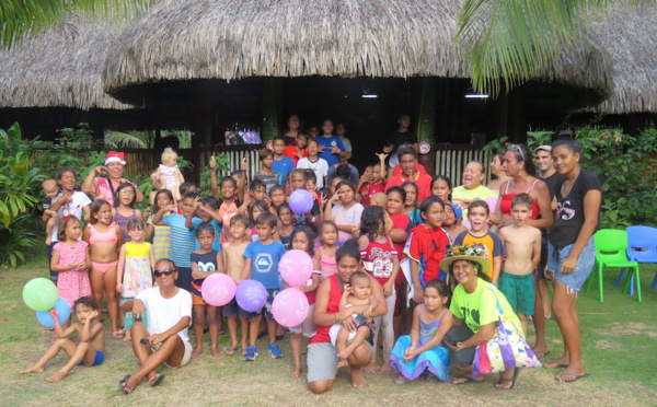 Esprit de Noël et solidarité pour les enfants de Moorea