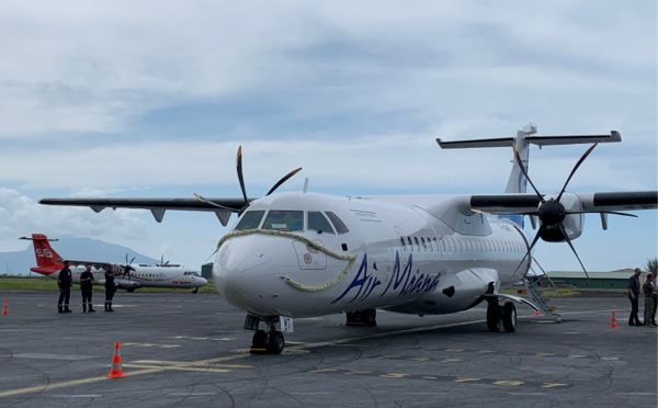 Le premier avion de la compagnie Air Moana a atterri à Faa'a