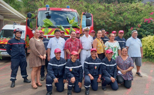 Moyens modernes débloqués pour les pompiers de Nuku Hiva