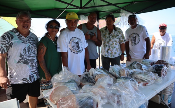 Pêche solidaire pour noël à Punaauia