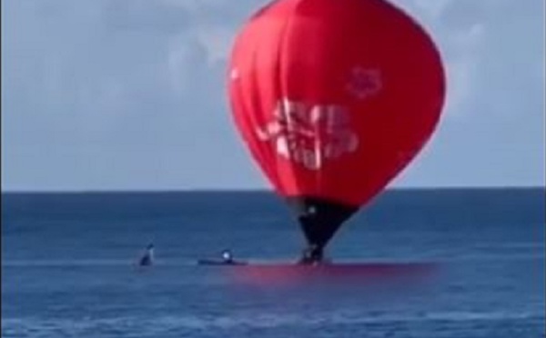 La montgolfière de Cocobulle s’échoue dans le lagon