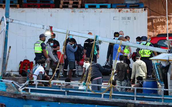 La Réunion: 69 migrants accostent à bord d'un bateau de pêche sri-lankais