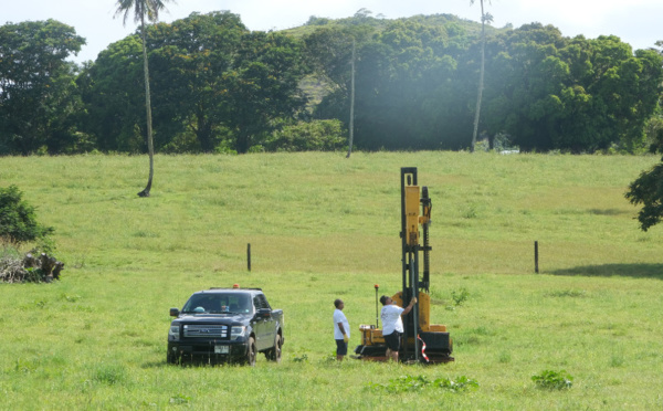 Première étape pour la ferme photovoltaïque à Taravao