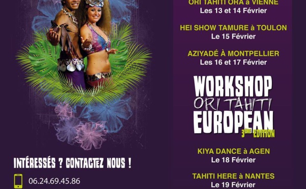 3 ème édition Workshop ORI TAHITI en Europe