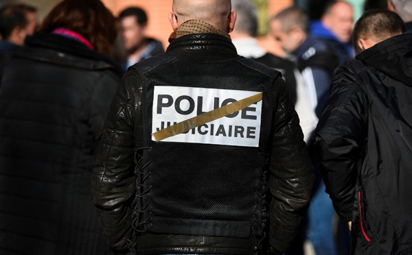 Nouvelle mobilisation de policiers contre la réforme de la PJ