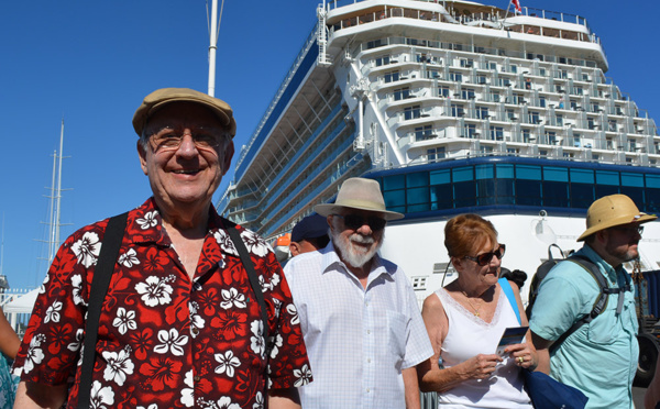 Dimanche, 3500 croisiéristes ont débarqué à Papeete