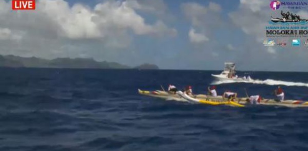 Va'a: Suivez l'arrivée de la Molokai en direct