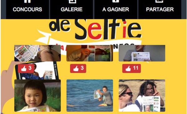 Concours de selfie: venez voter et participer!