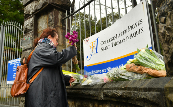 Professeure tuée: l'élève mis en examen pour assassinat et placé en détention provisoire