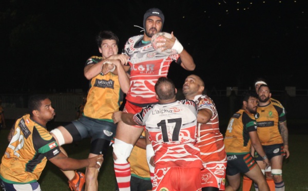 Le Papeete Rugby Club vainqueur d’un match intense contre le Punaauia Rugby Club