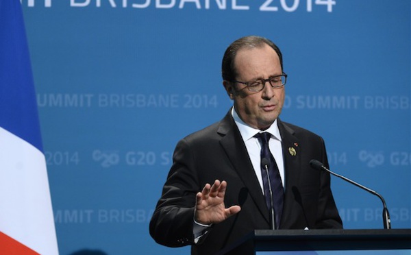 Hollande à Sydney pour la première visite officielle d'un président français en Australie