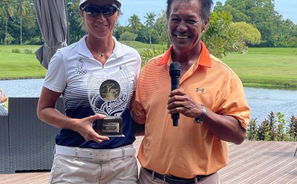 Laina Faraire et Matahiapo Wohler sacrés champion de Polynésie de golf