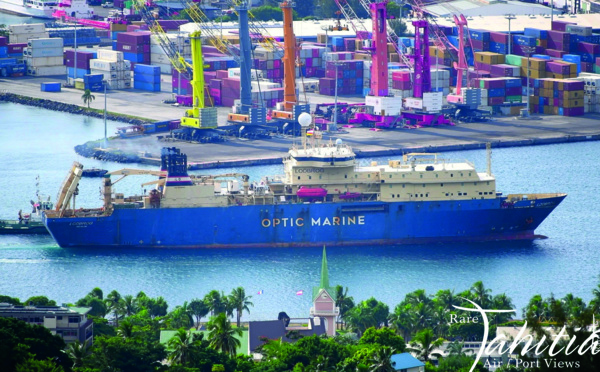 La pose du câble optique de la presqu'île repoussée à lundi