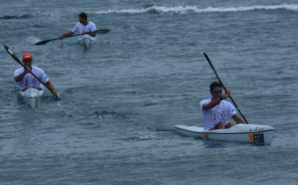 Les kayakistes se lancent sur le sprint