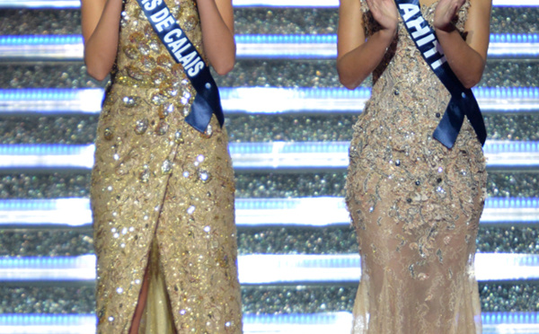 Camille Cerf, Miss France 2015. Hinarere Taputu est 1ere dauphine