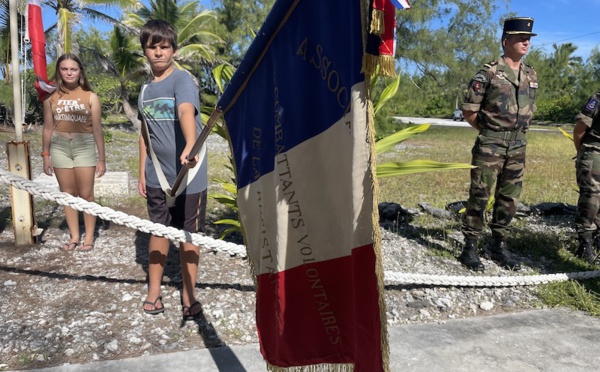 Une classe de Tipaerui en séjour à Hao