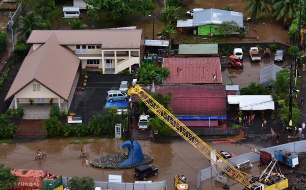 L'armée mobilisée à Teahupo'o