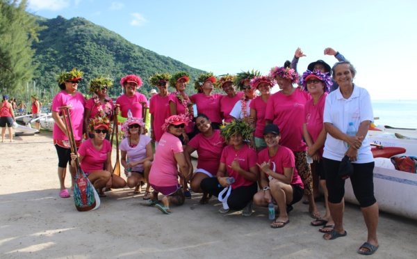 Les Amazones réunies à Tahiti