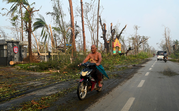 Birmanie : le bilan du cyclone Mocha s'alourdit, à 29 morts