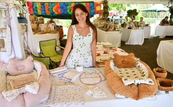 L'artisanat fête les mamans à Pirae