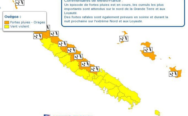 Une dépression tropicale inquiète la Nouvelle Calédonie