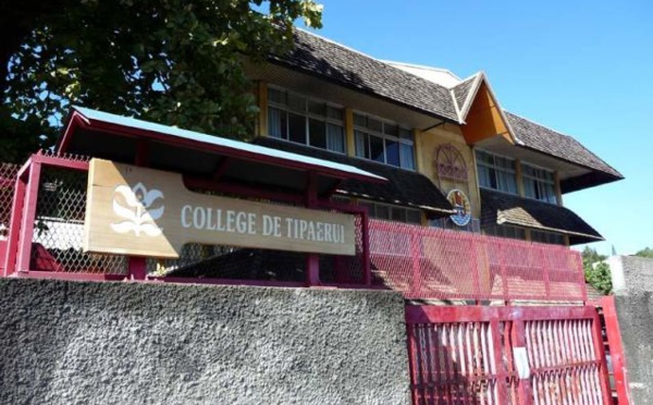 ​Changement de dénomination du collège de Tipaerui par l’appellation « Collège Louise Tehea Carlson »