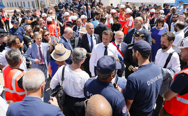 Macron lance l'Acte II de son plan "Marseille en grand"