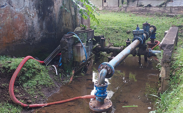 ​Bientôt l’eau potable en continu à Taravao