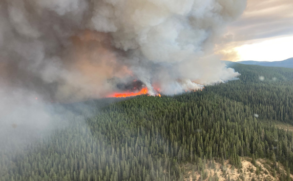 Plus 10 millions d'hectares partis en fumée au Canada