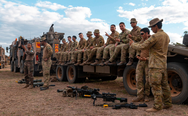 Exercice militaire occidental en Australie, un navire espion chinois à proximité