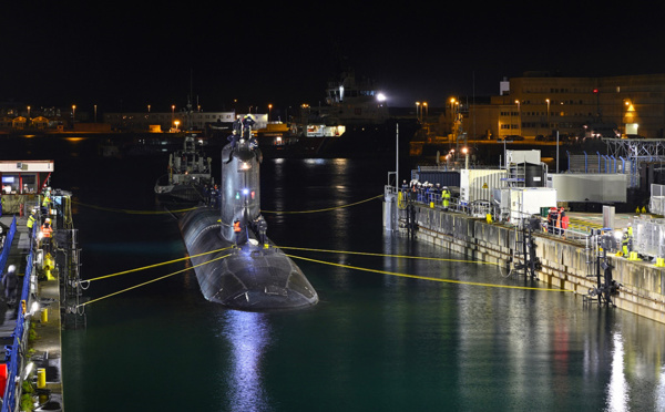 Le deuxième sous-marin nucléaire d'attaque français Barracuda livré à la Marine