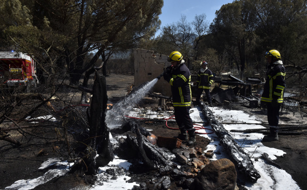 L'incendie dans les Pyrénées-Orientales stabilisé, un camping détruit