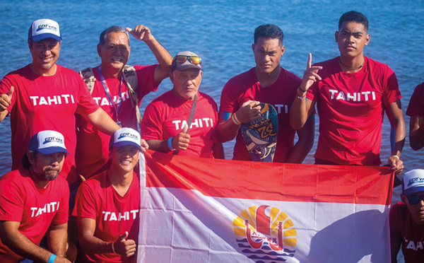 Tahiti tient son rang dans l’adversité aux Championnats du monde de marathon Va'a