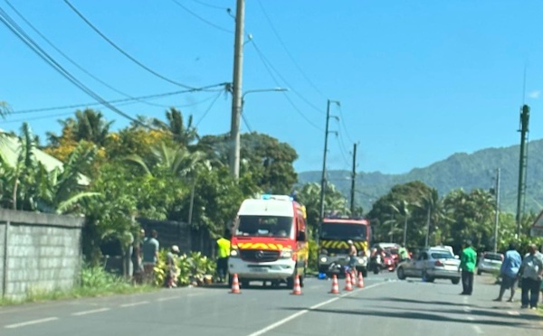 ​Accident mortel à Afaahiti