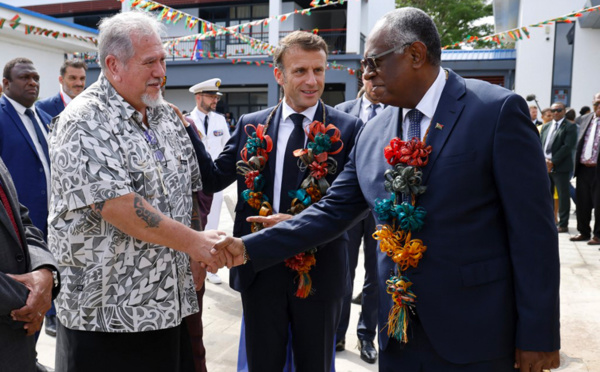 Moetai Brotherson invité par Emmanuel Macron au match d'ouverture de la Coupe du monde de rugby