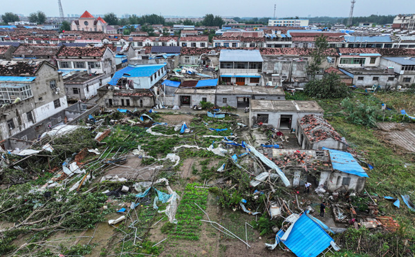 Une tornade dans l'est de la Chine fait 10 morts et des blessés