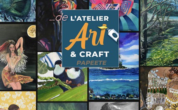 Les élèves adultes de l’atelier Art and Craft s'exposent