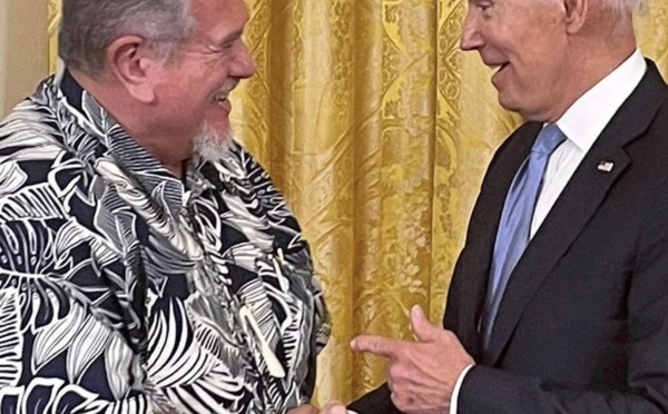 Brotherson discute pêche et Marquises avec Joe Biden