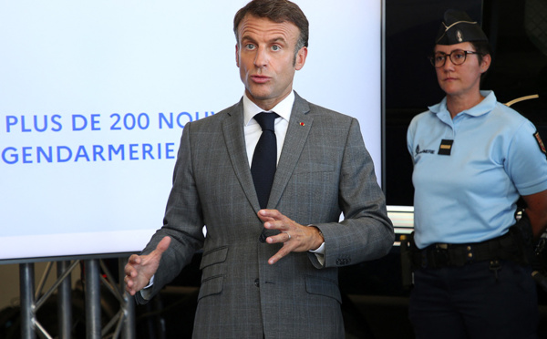 Dans le Lot-et-Garonne, Macron dévoile les 238 nouvelles brigades de gendarmerie