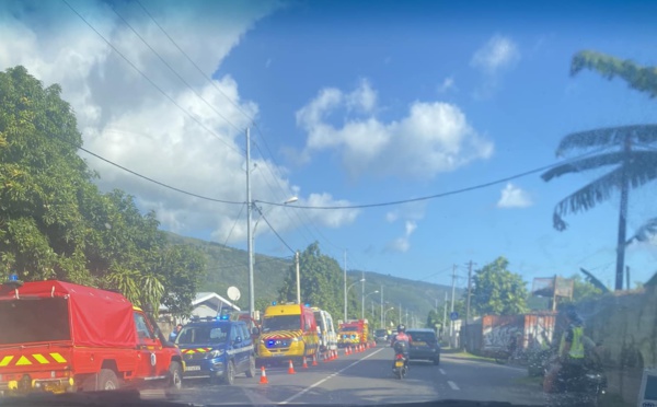 ​Un mort sur la route à Punaauia