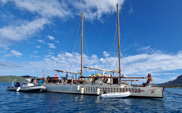 Les ihitai de Faafaite en visite à Vavau