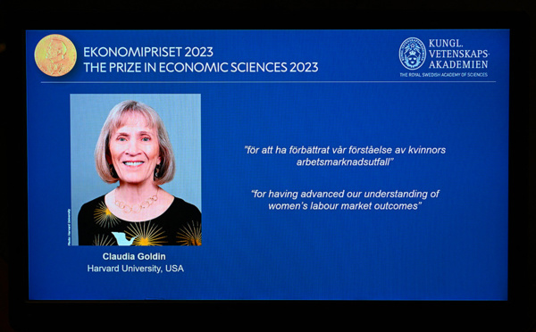 Le Nobel d'économie à l'Américaine Claudia Goldin, spécialiste de l'emploi des femmes