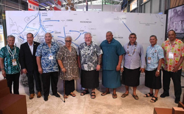 Moetai Brotherson préside le Polynesian Leaders Group aux Iles Cook
