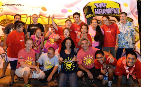 Le Tota Tour 2015 recueille 2 millions Fcfp pour les trisomiques polynésiens