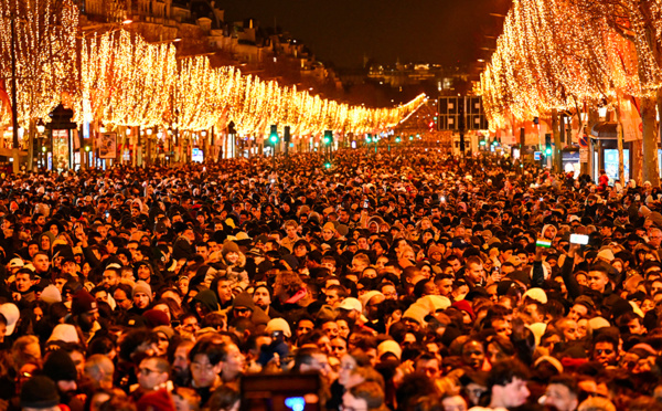 Nouvel An sur les Champs-Elysées sous haute sécurité avant les JO