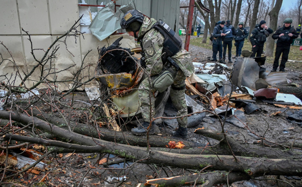 Frappes russes: l'Ukraine déplore 5 morts, dit avoir abattu 72 missiles sur 99