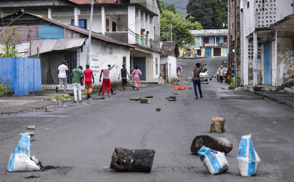 Présidentielle aux Comores: heurts dans la capitale, l'opposition réclame l'annulation du vote