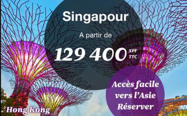 Air New Zealand ouvre Singapour