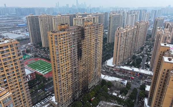 En Chine, l'incendie d'un bâtiment résidentiel fait au moins 15 morts